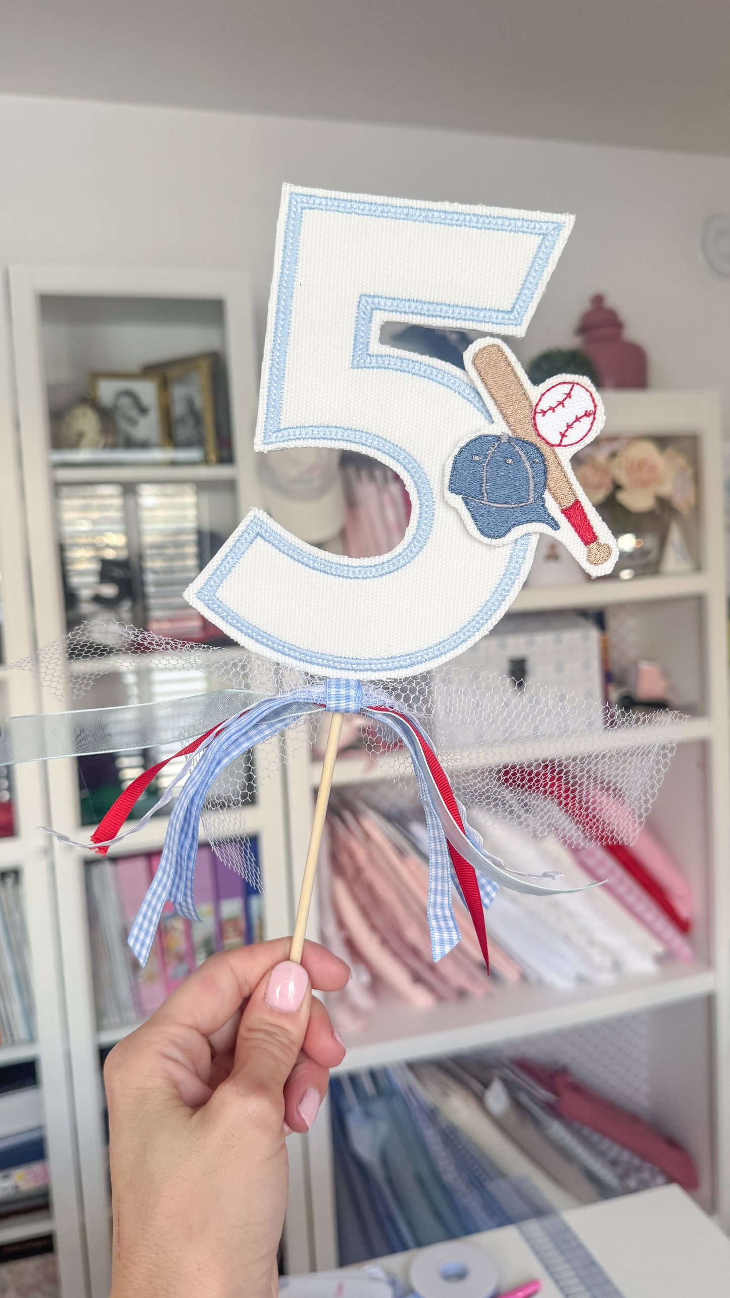 Chiffre avec thématique pour décorer un gâteau d'anniversaire