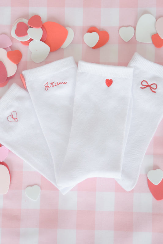 Chaussettes de St-Valentin pour femmes