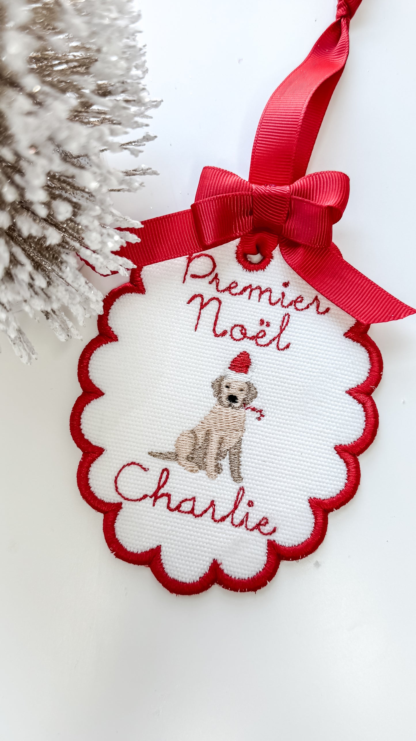 Ornements de Noël personnalisés